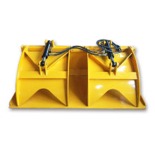 New Design Loader Trailer Mini Skid Steer Loader Attachment Grapple Bucket Used for Coal Mine Brick Factory